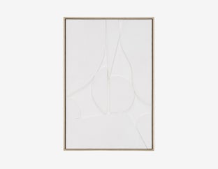 ORSA - tableau 103x143cm - Blanc