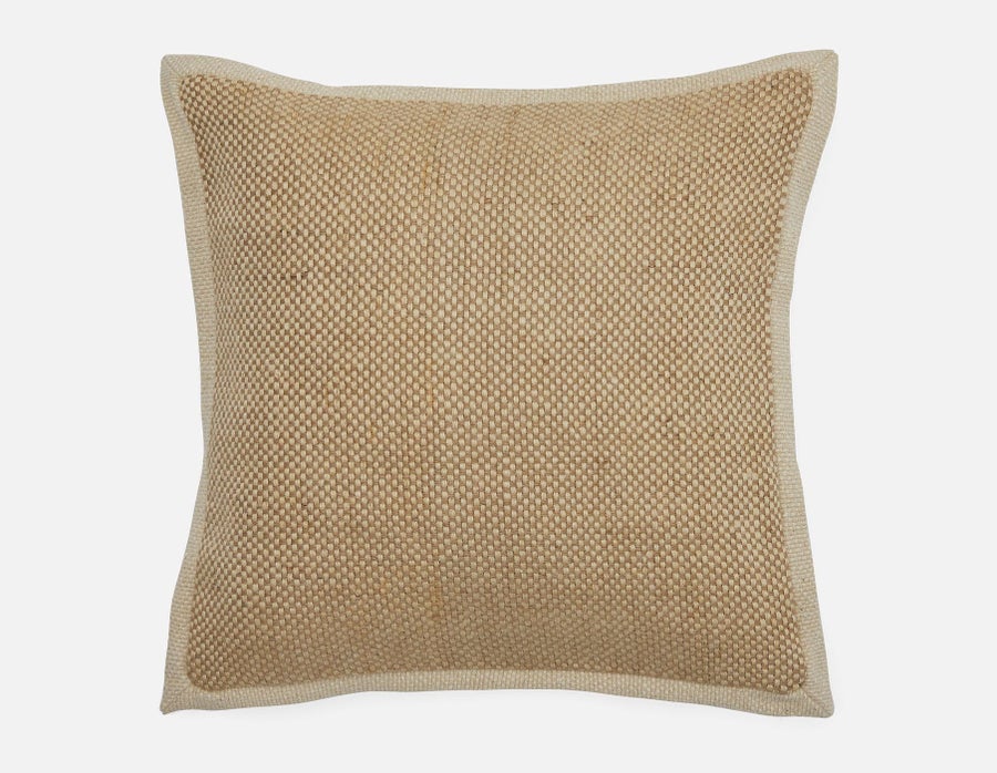 BETTEZ coussin en jute 45 cm x 45 cm undefined