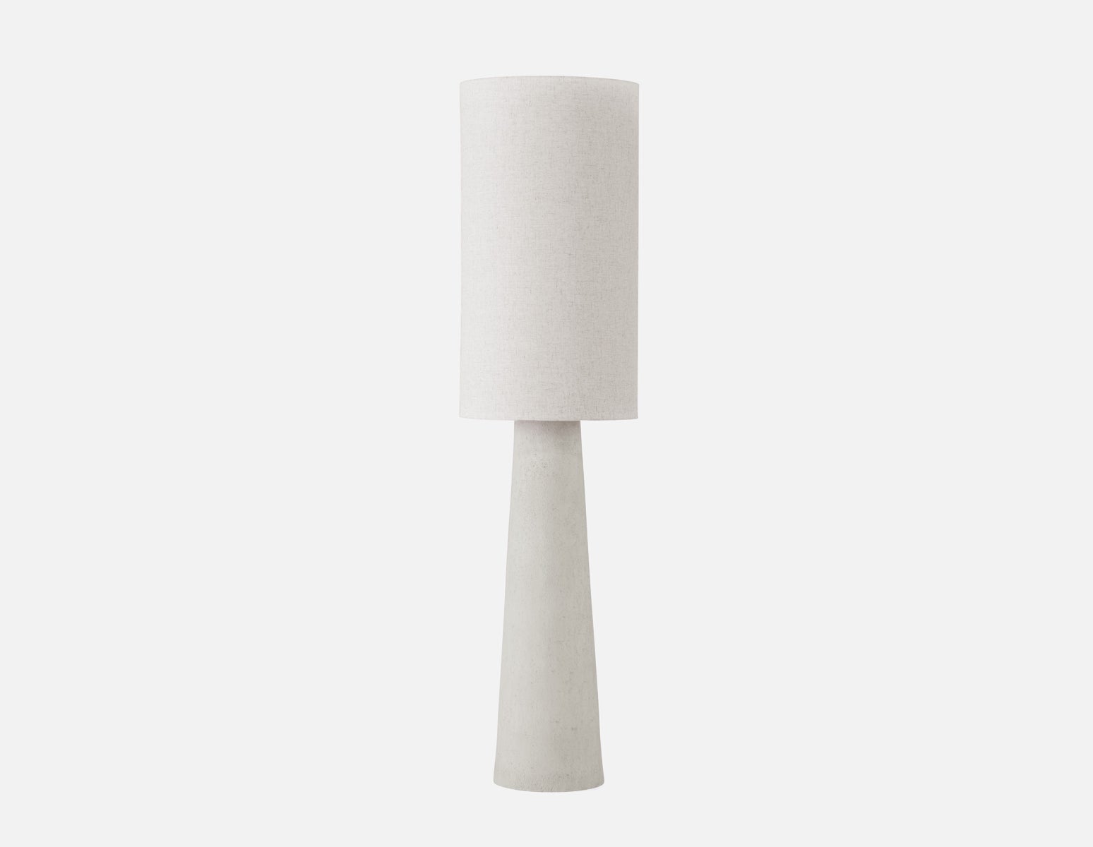 LINDA - lampe sur pied 144 cm haut. - Blanc