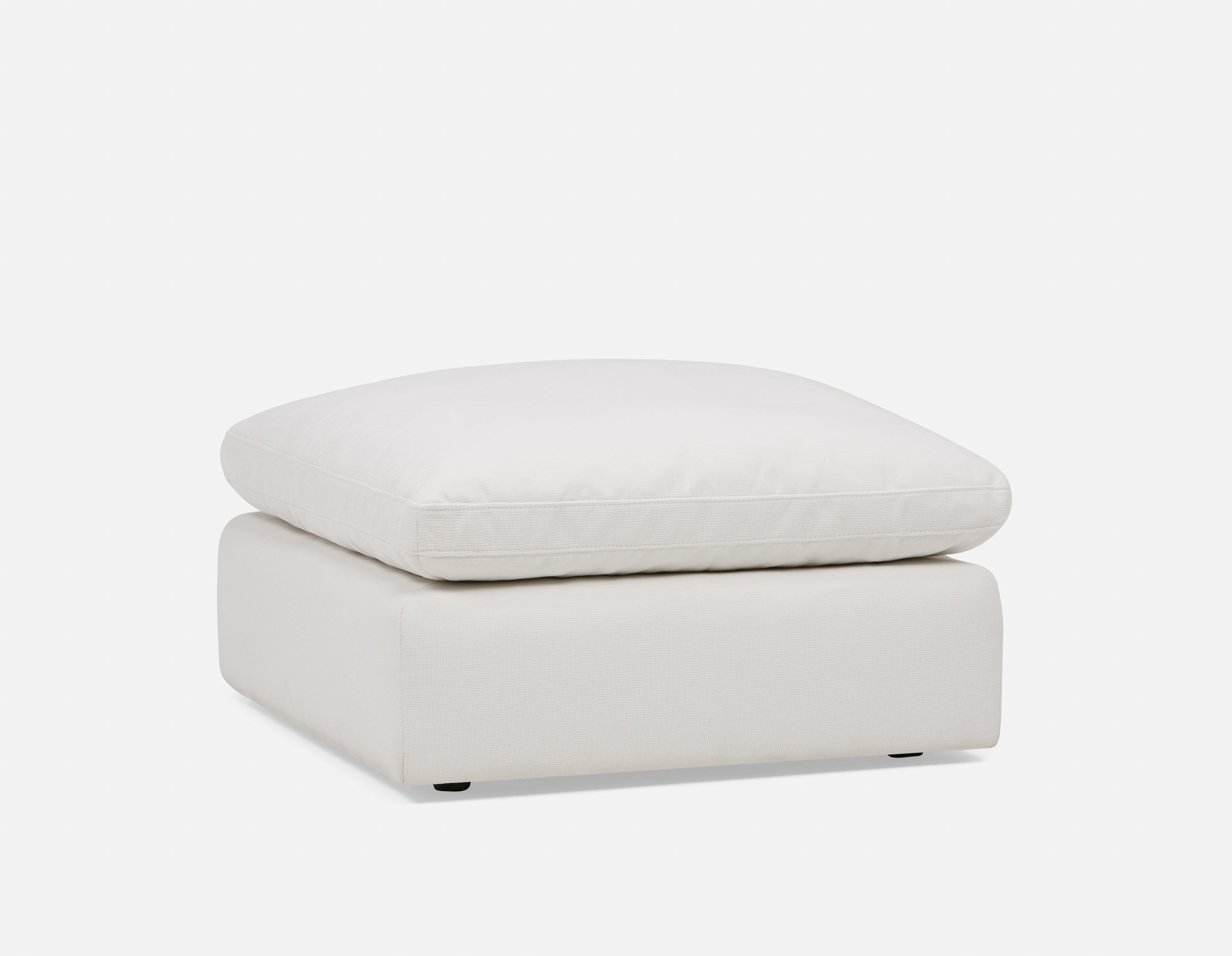 HELIO - pouf contemporain - Crème