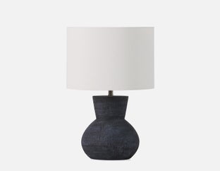 MELLY - lampe de table 49.5 cm haut - Noir