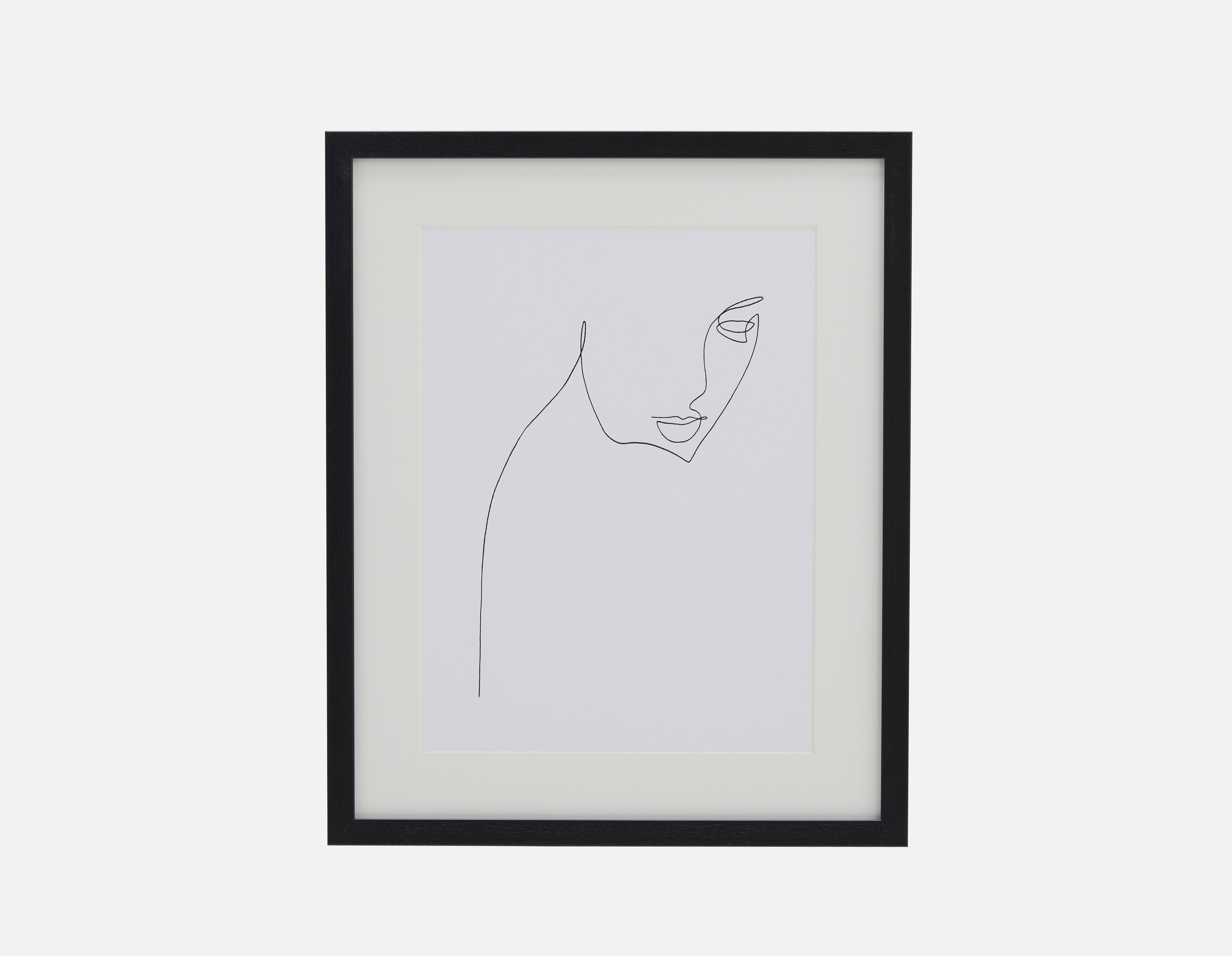 SKETCH III - giclée encadrée 43 cm x 53 cm - Multi