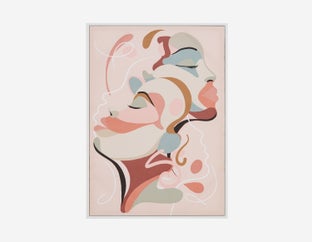 FORTE - giclée encadré 50x70cm - Multi