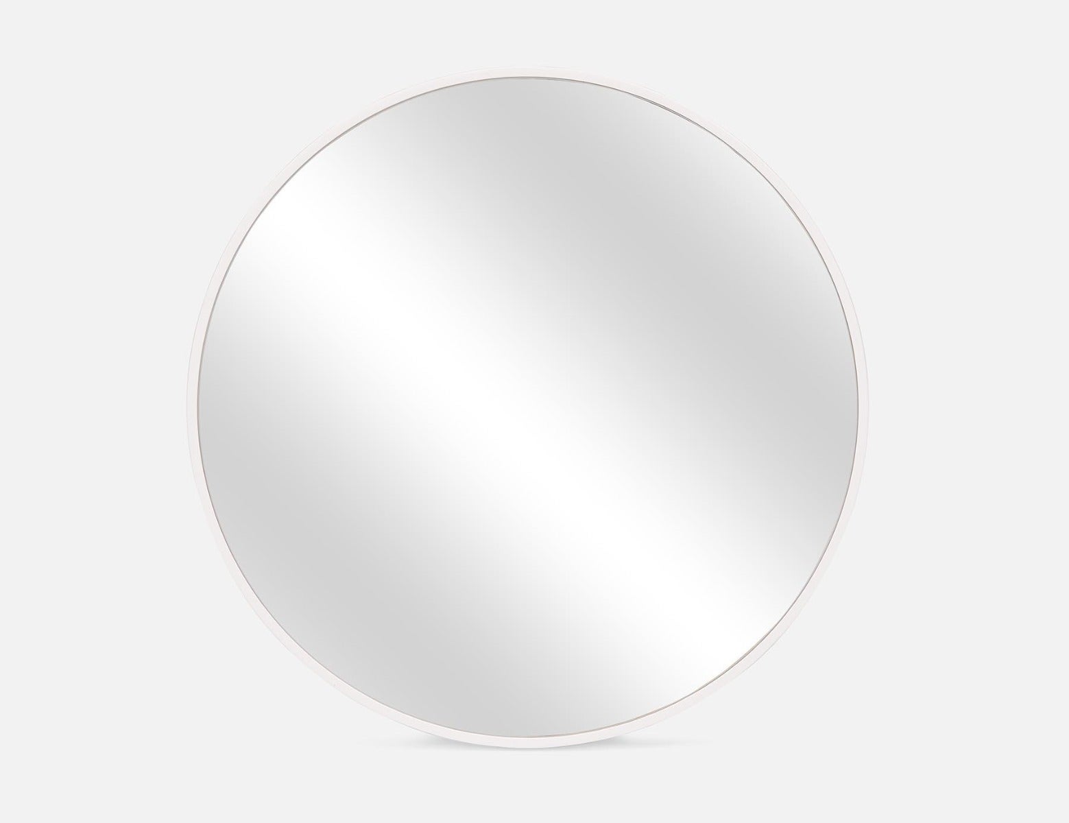 CIRCA I - miroir 80 cm - Blanc