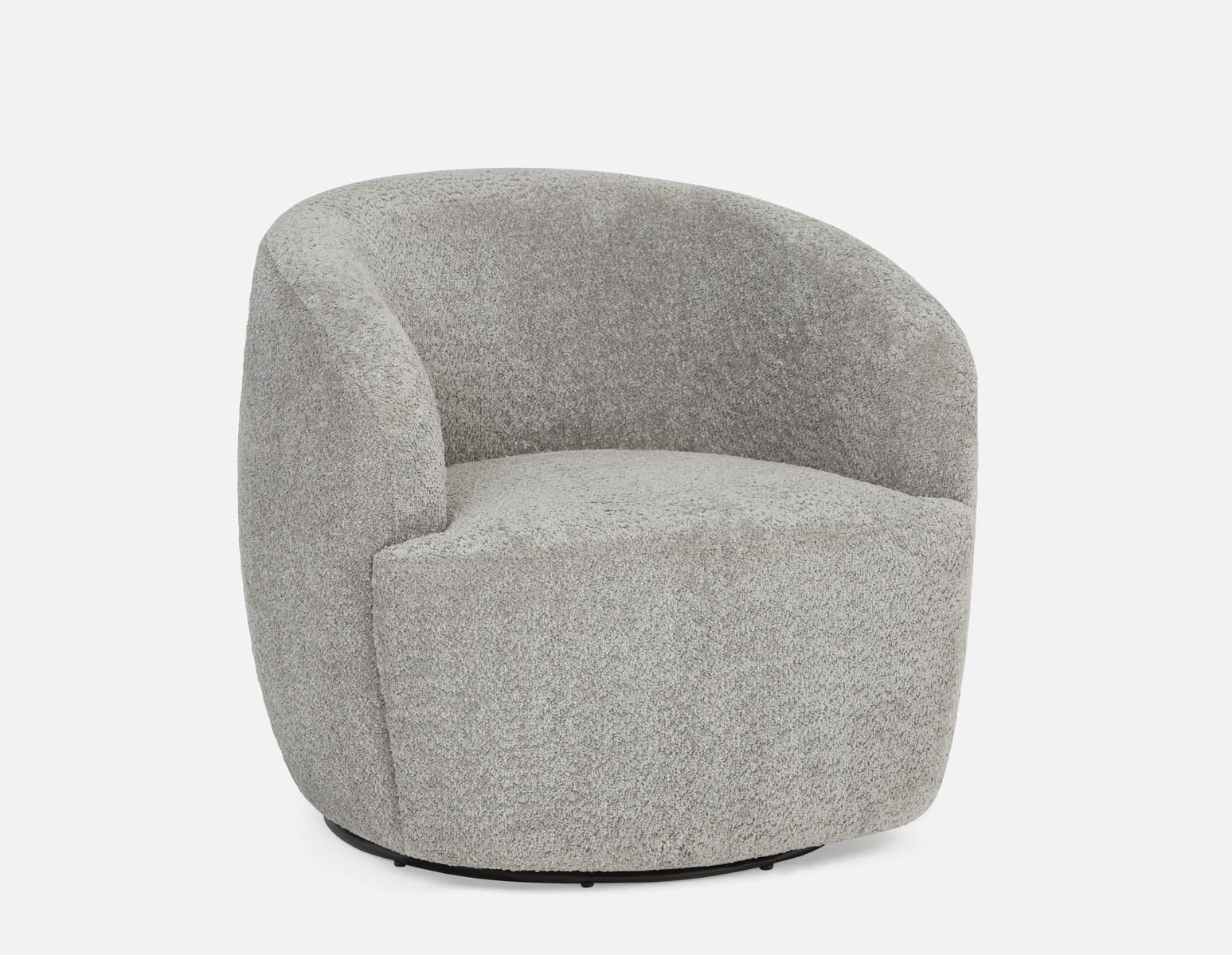 JANELLE - fauteuil pivotant - Gris