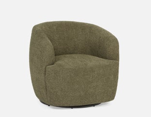 JANELLE - fauteuil pivotant - Vert