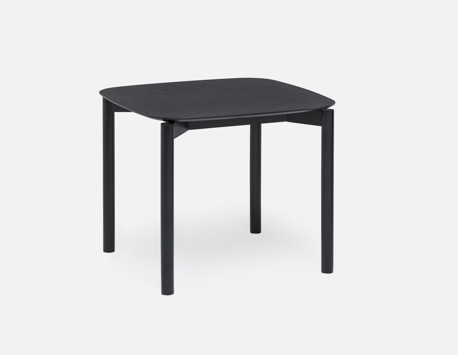 AMELIE - table de salle à manger moderne 90 cm - Noir