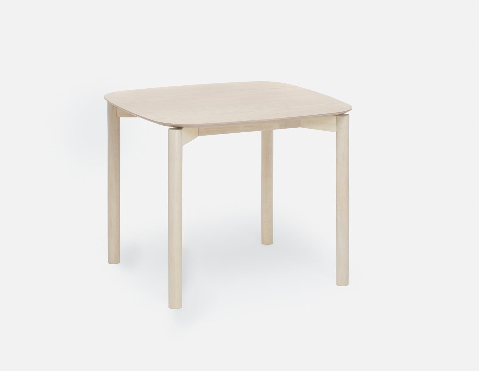 AMELIE - table de salle à manger moderne 90 cm - Naturel