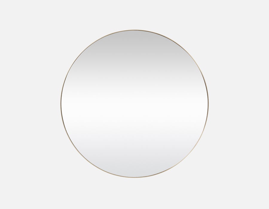 ZANDER miroir rond en acier inoxydable 60 cm x 60 cm undefined