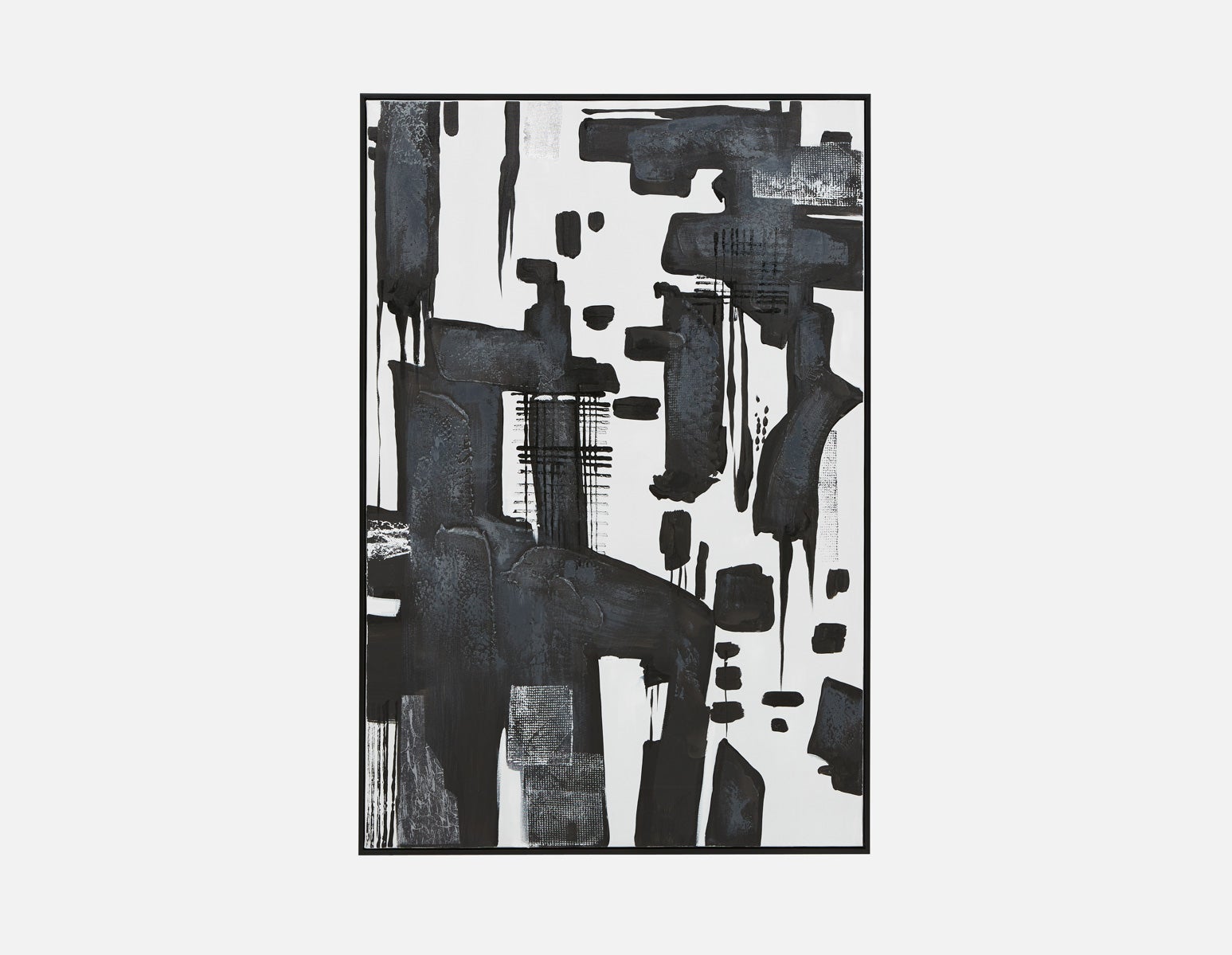 AVELINO - peinture à l'acrylique 80x120 cm - Multi