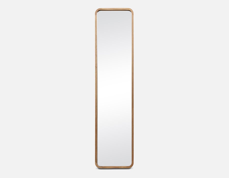 KYUSHA miroir sur pied avec cadre en bois de paulownia 36 cm x 147 cm undefined