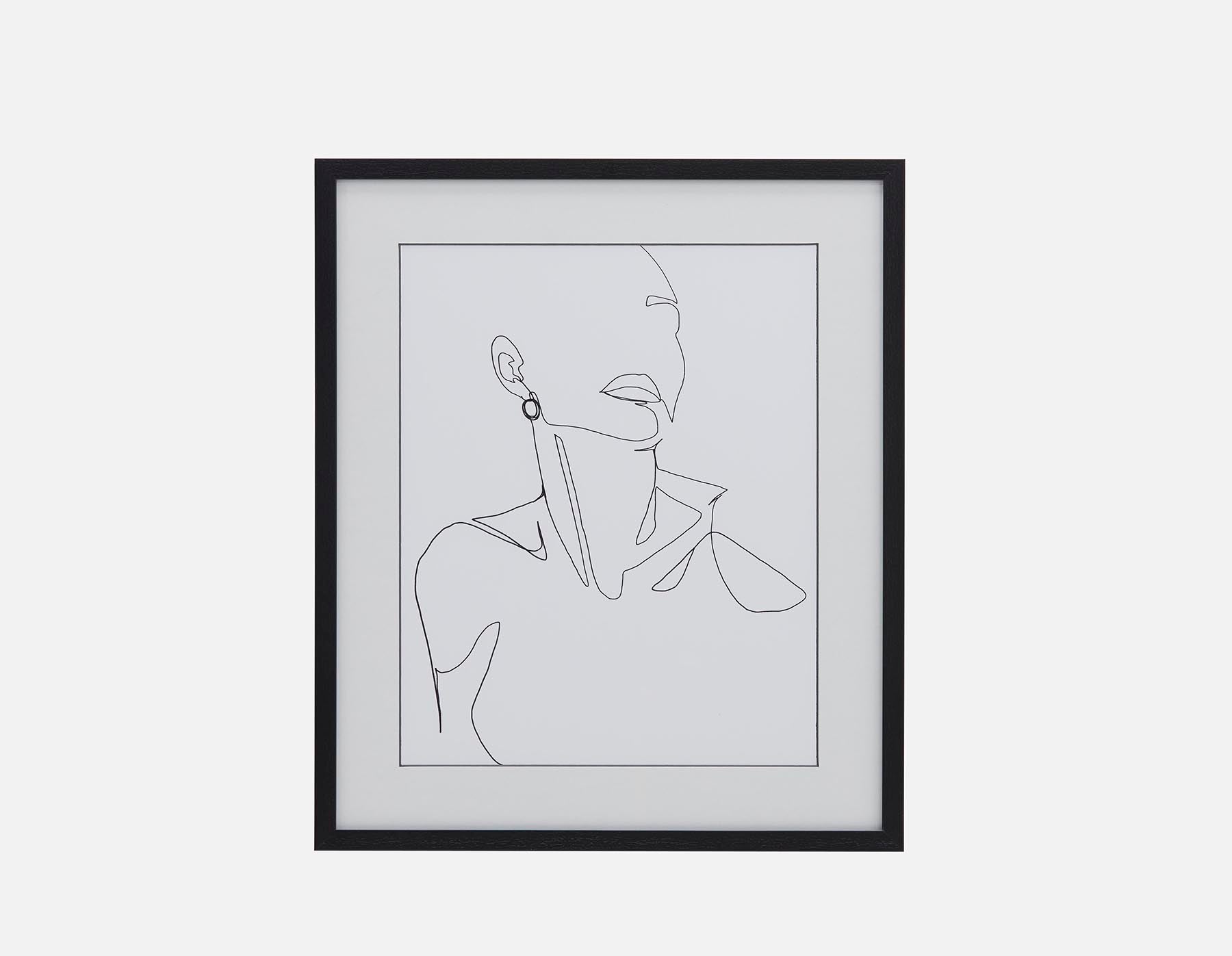 SKETCH I - giclée encadrée 55 cm x 65 cm - Multi