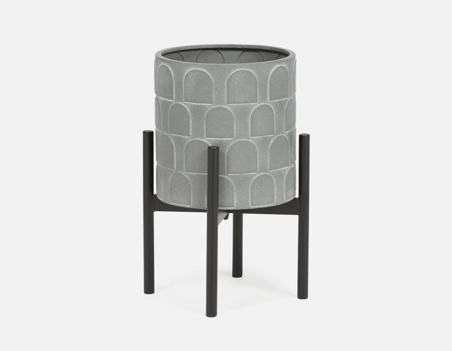 DREW cache-pot et support en métal 26 cm undefined