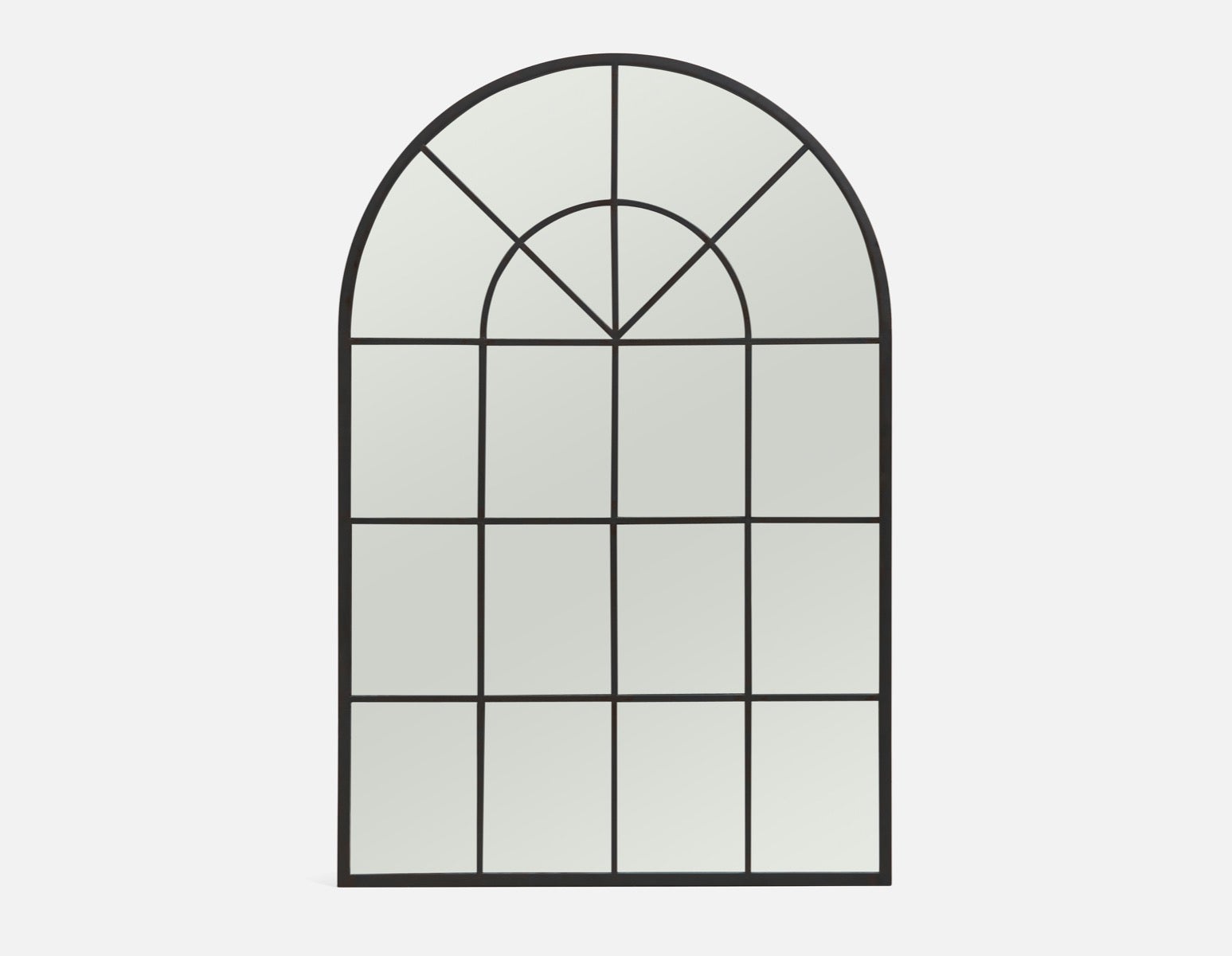 ELLIS - miroir 90 cm x 135 cm - Noir