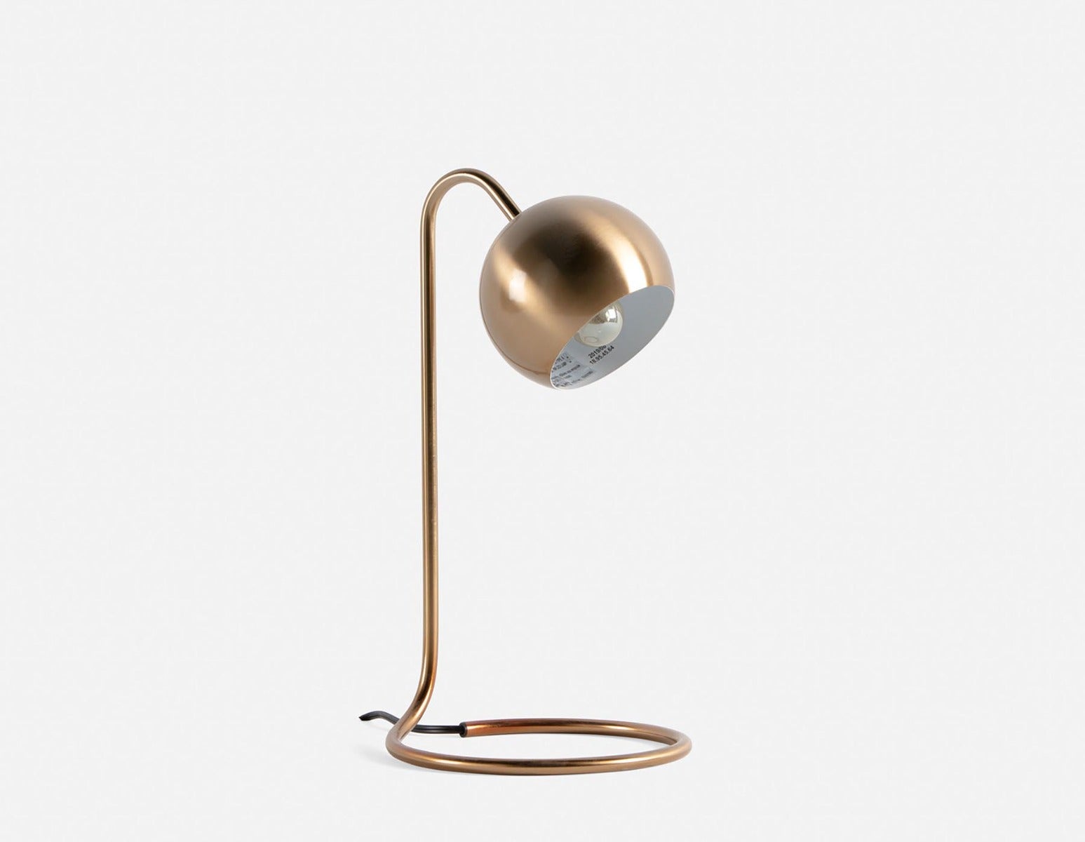 KELLY - lampe de table 44 cm haut. - Laiton