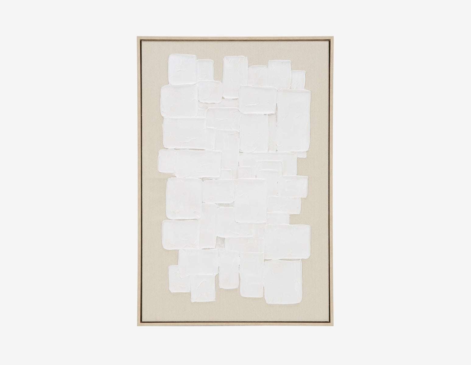 MIKKELI - tableau 63 x 93cm - Blanc