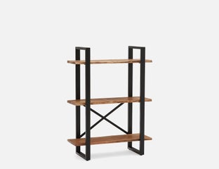 RENO - étagère 3 tablettes en bois d'acacia - Naturel