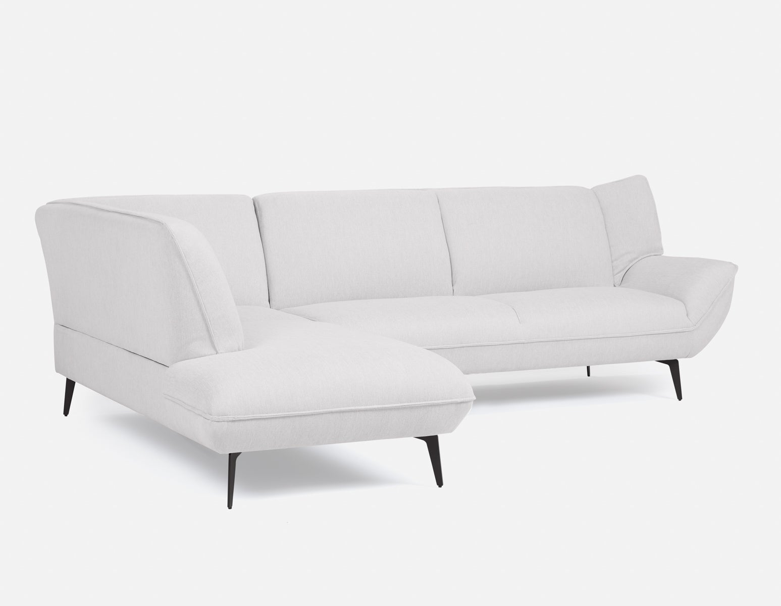 MARJORIE - canapé d’angle contemporain moderne - Beige