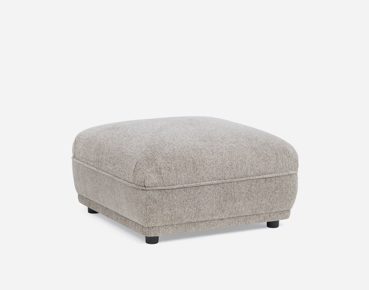 PAUL - pouf moderne contemporain - Gris