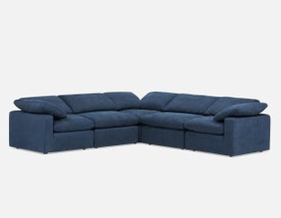 HELIO - canapé d’angle modulaire contemporain - Minuit
