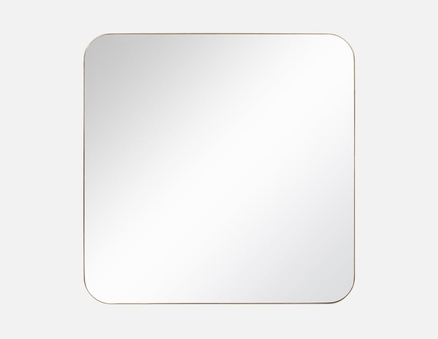 SIGMUS miroir en acier inoxydable 80 cm x 80 cm undefined