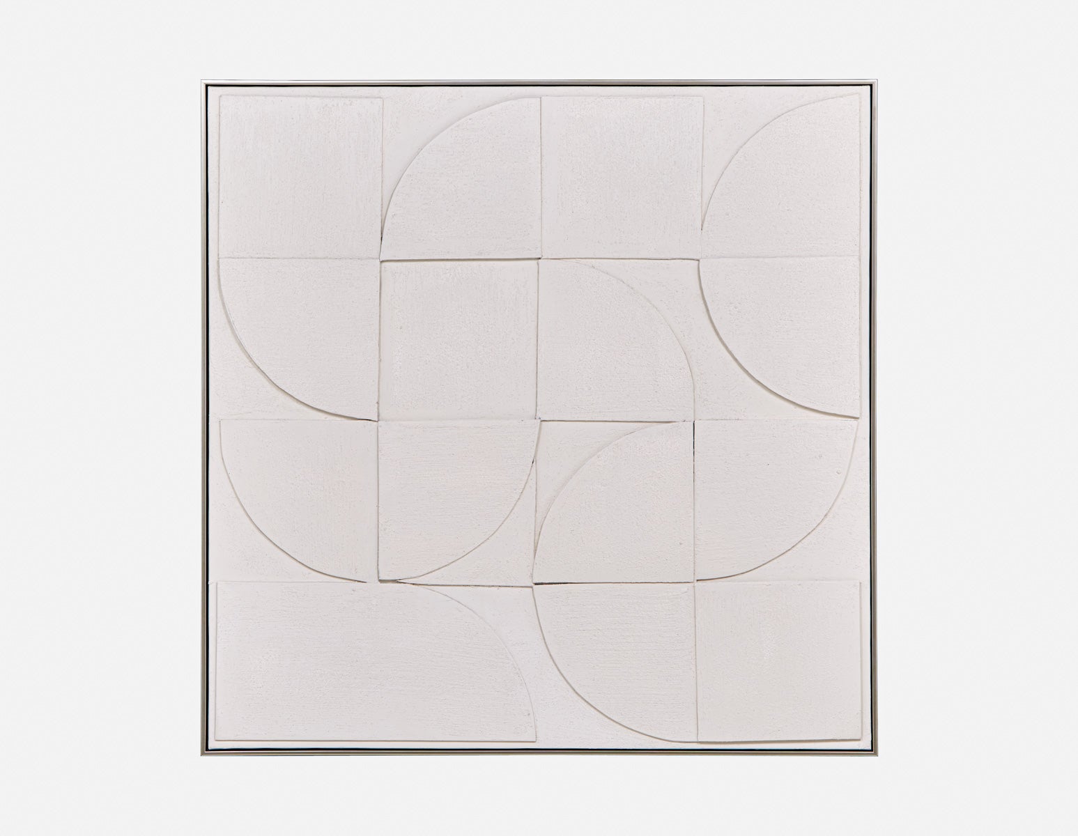 IGNIS - tableau encadré 103 x 103cm - Multi