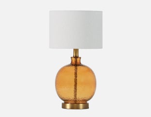 BAZZA - lampe de table 45 cm haut - Antique