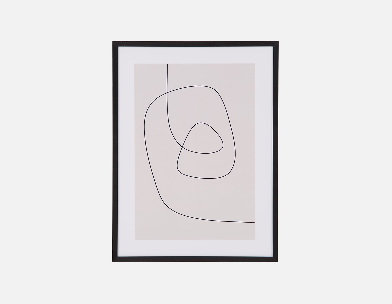 OSWELL - tableau encadré 31x41cm - Multi