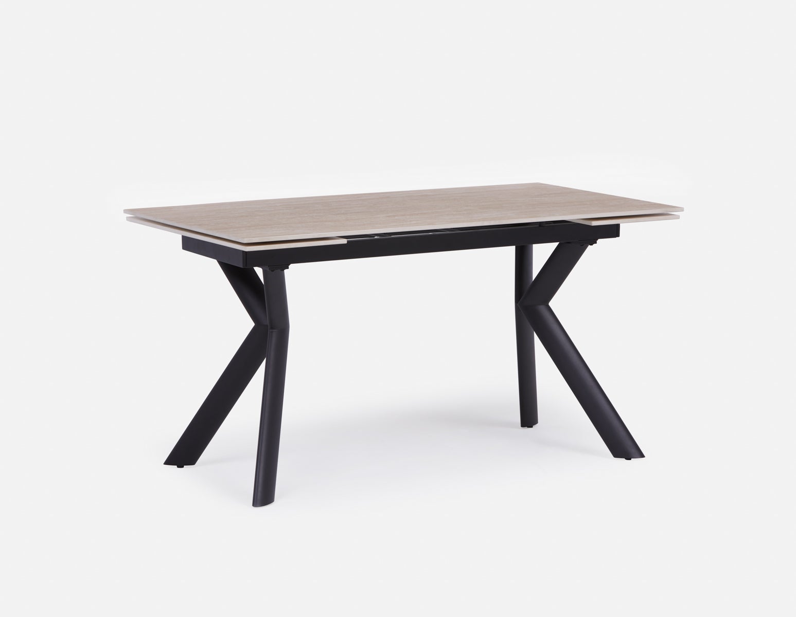 WILLMA - table à rallonges moderne 140cm à 200cm - Multi