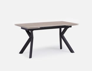 WILLMA - table à rallonges moderne 140cm à 200cm - Multi