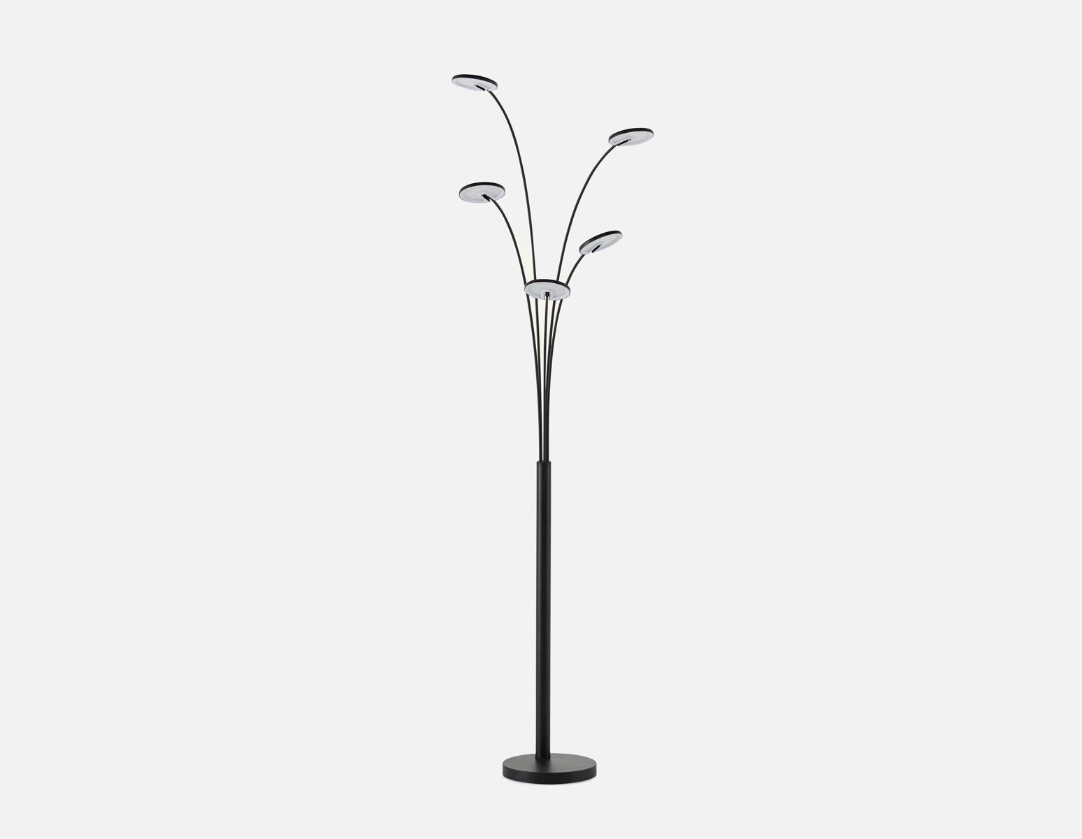 FAIZA - lampe sur pied 189 cm haut. - Noir