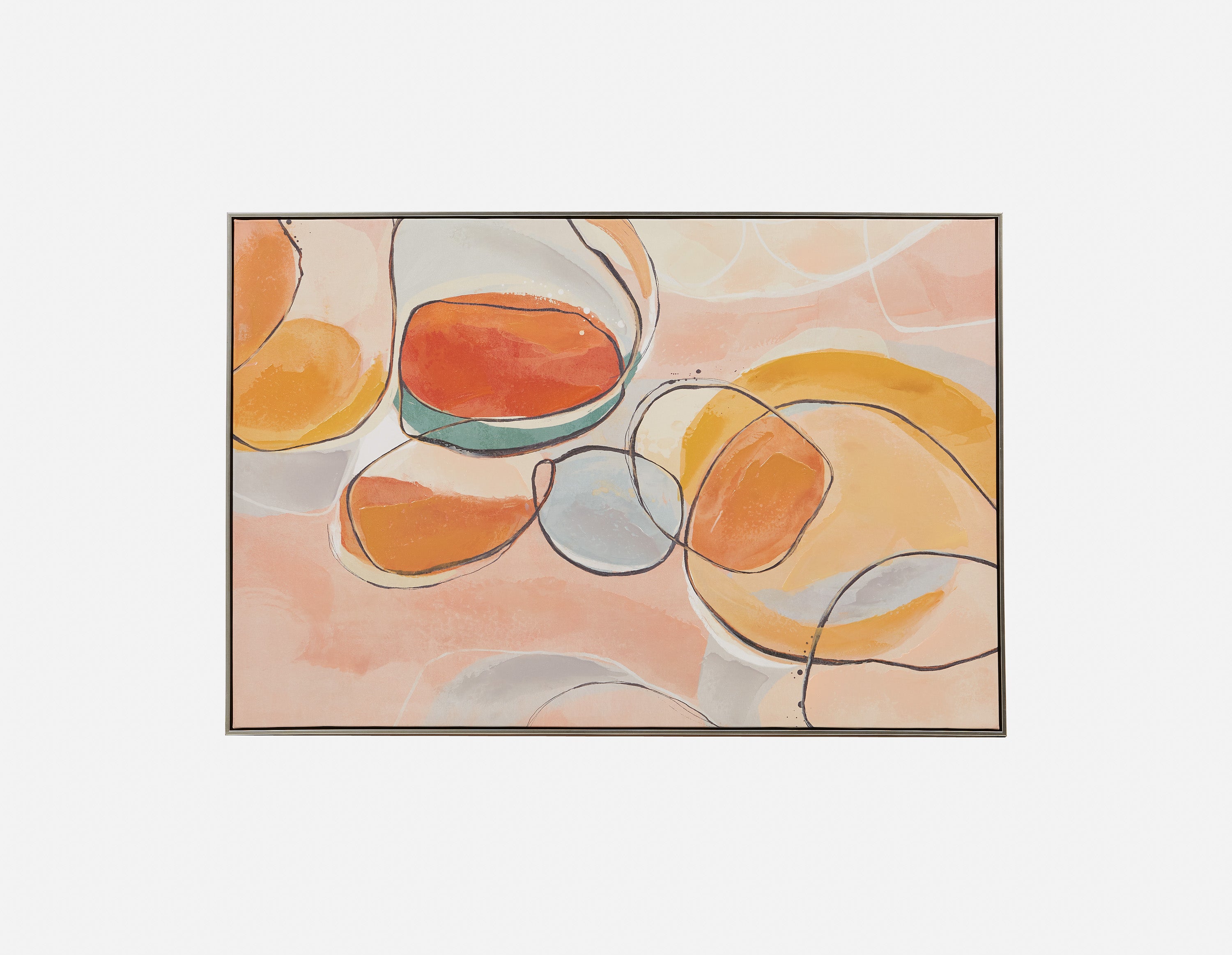 ANDRIA - peinture à l'acrylique 120x80 cm - Multi