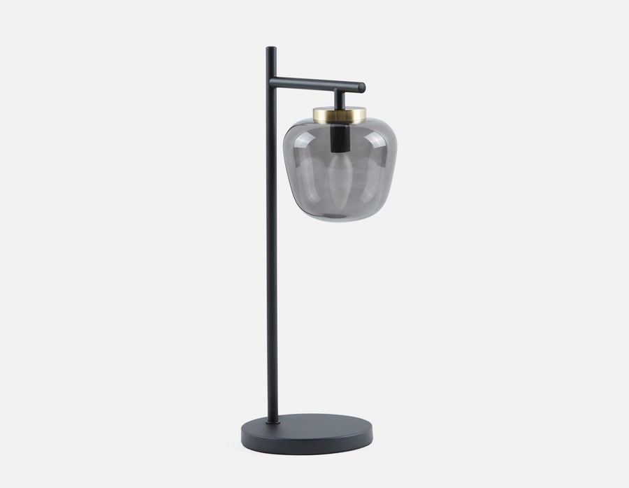 ILLUMI lampe de table 53cm moderne en verre sculpturale sur tige undefined