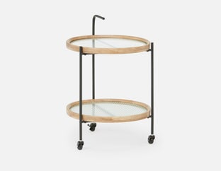 GEMA - Desserte ronde moderne contemporaine - Naturel