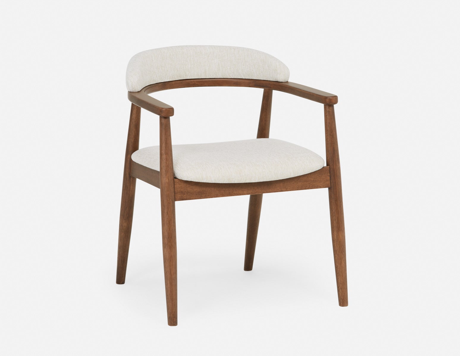 JOSY - chaise de salle à manger du milieu du siècle - Beige