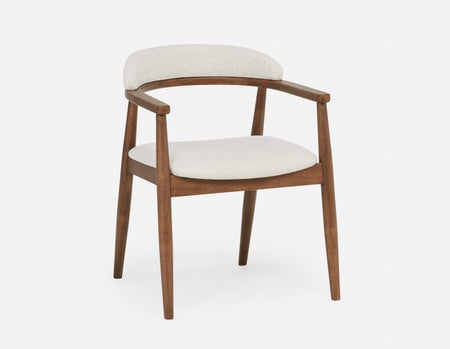 JOSY - chaise de salle à manger du milieu du siècle - Beige