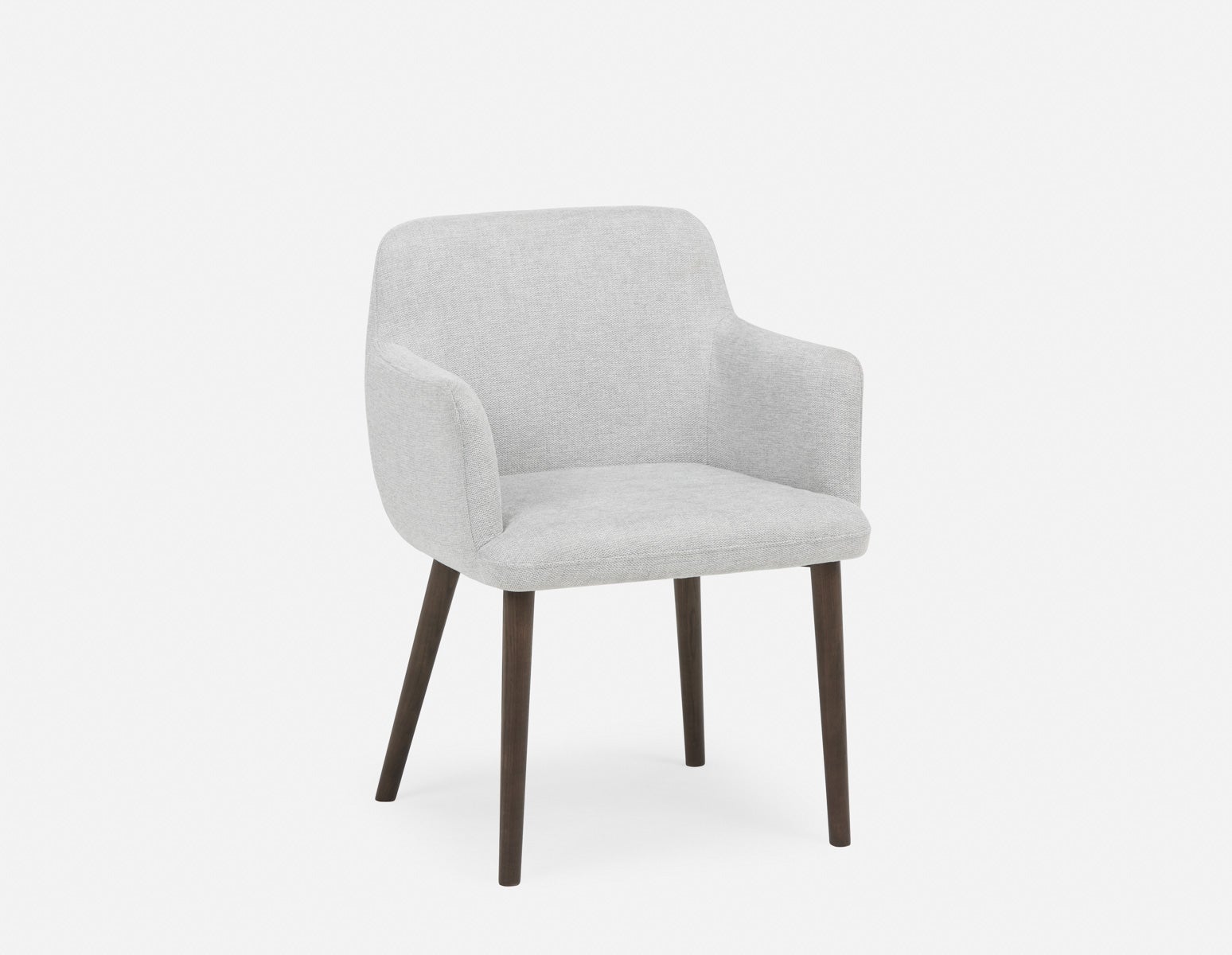 JUNIPER - chaise de salle à manger avec accoudoirs - Gris clair