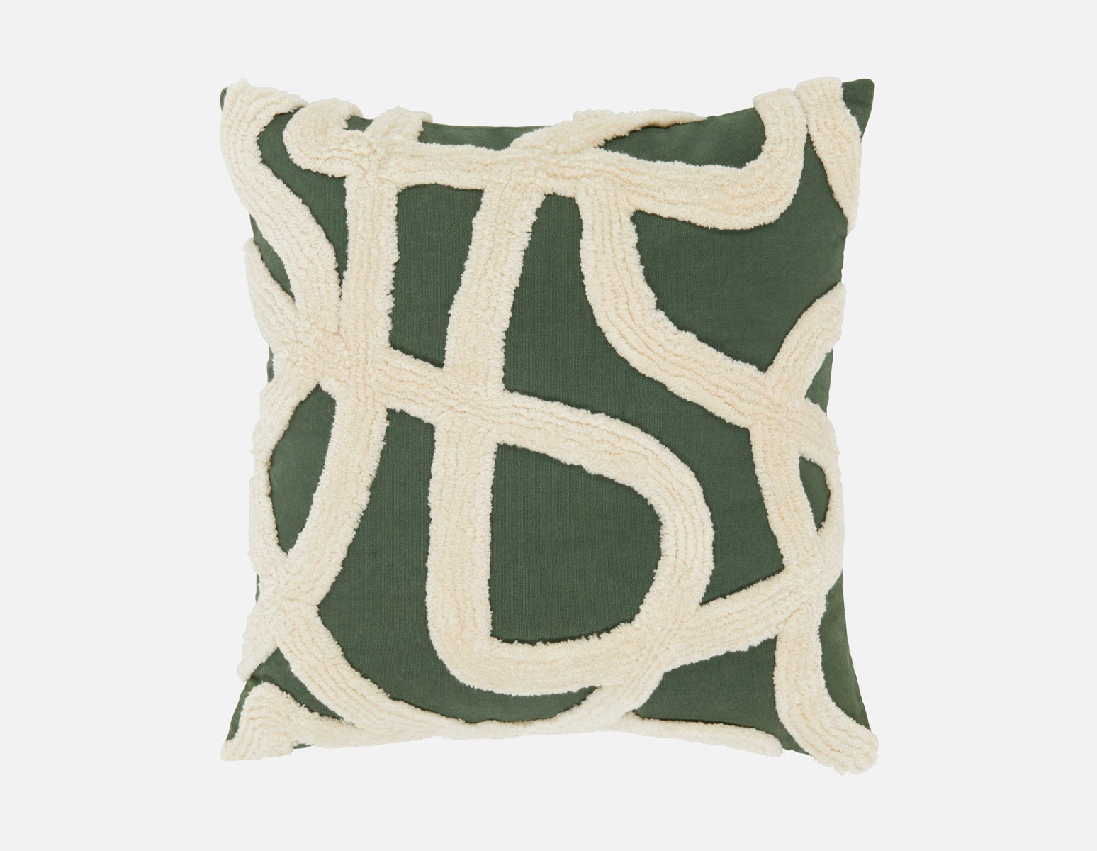 OUMUT - coussin 45cm x 45cm - Vert