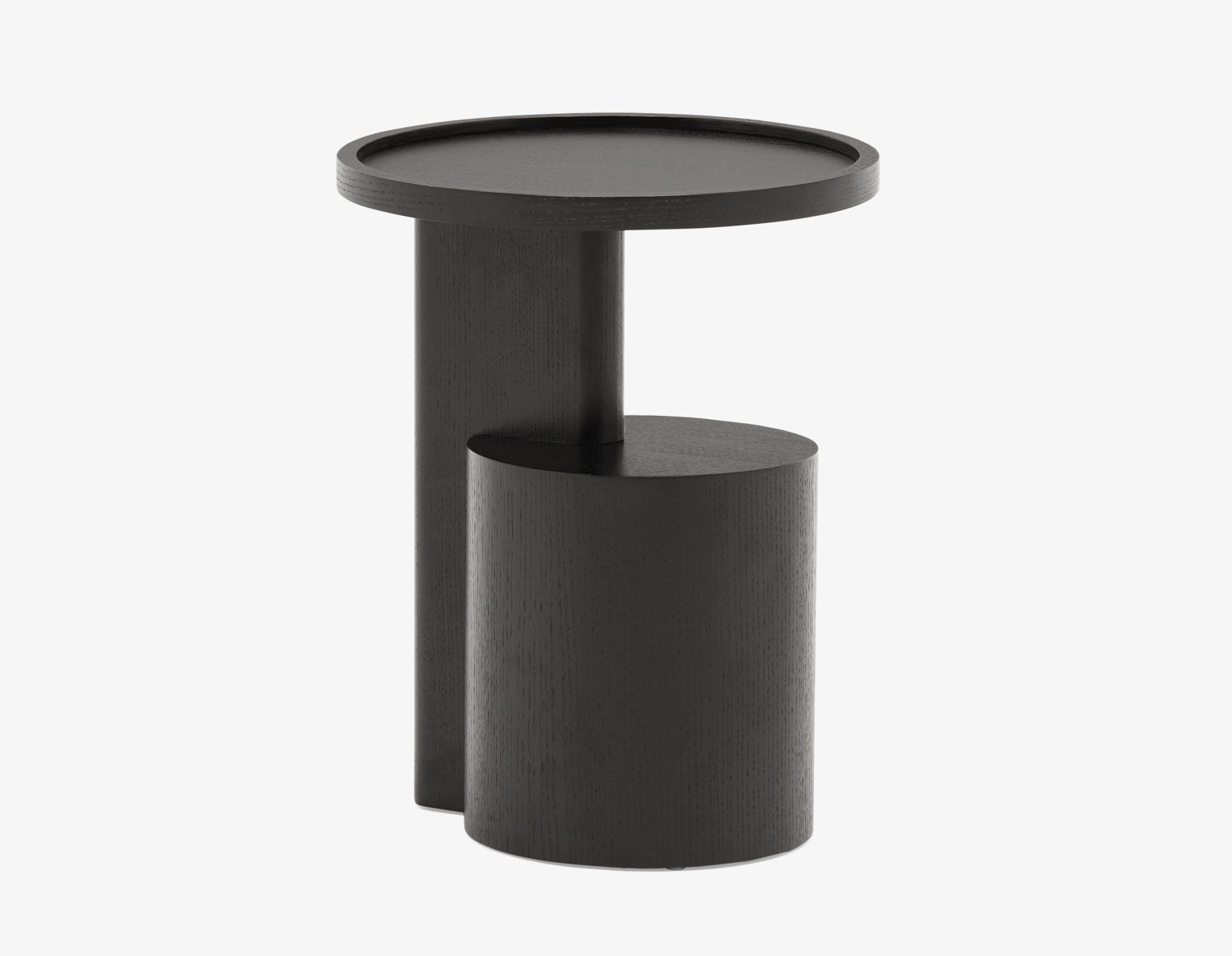 MARCUS - table d'appoint moderne contemporaine - Noir