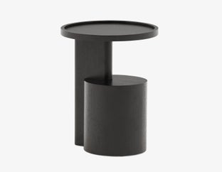 MARCUS - table d'appoint moderne contemporaine - Noir