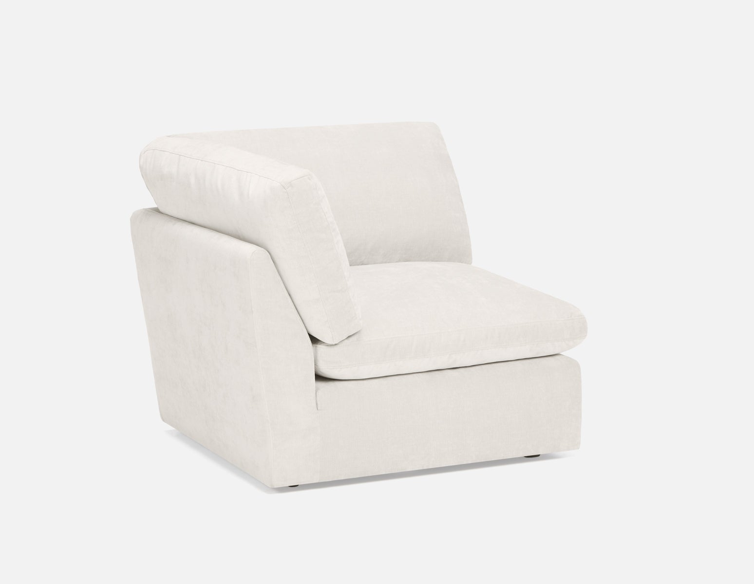 CHABLIS - canapé d’angle modulaire s'adapte à votre espace - Crème