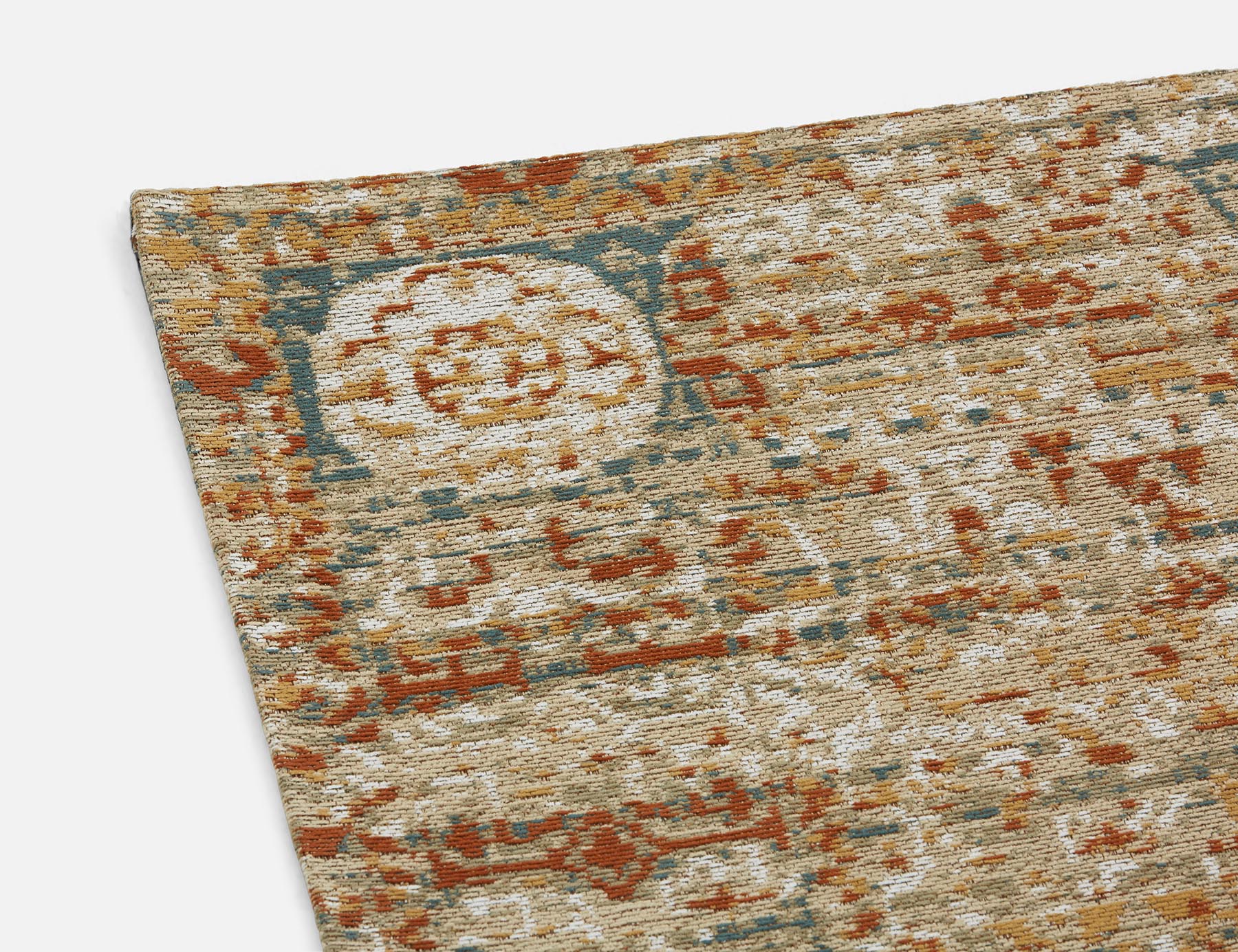 RIMA - tapis tissé en coton  6'x9' - Multi
