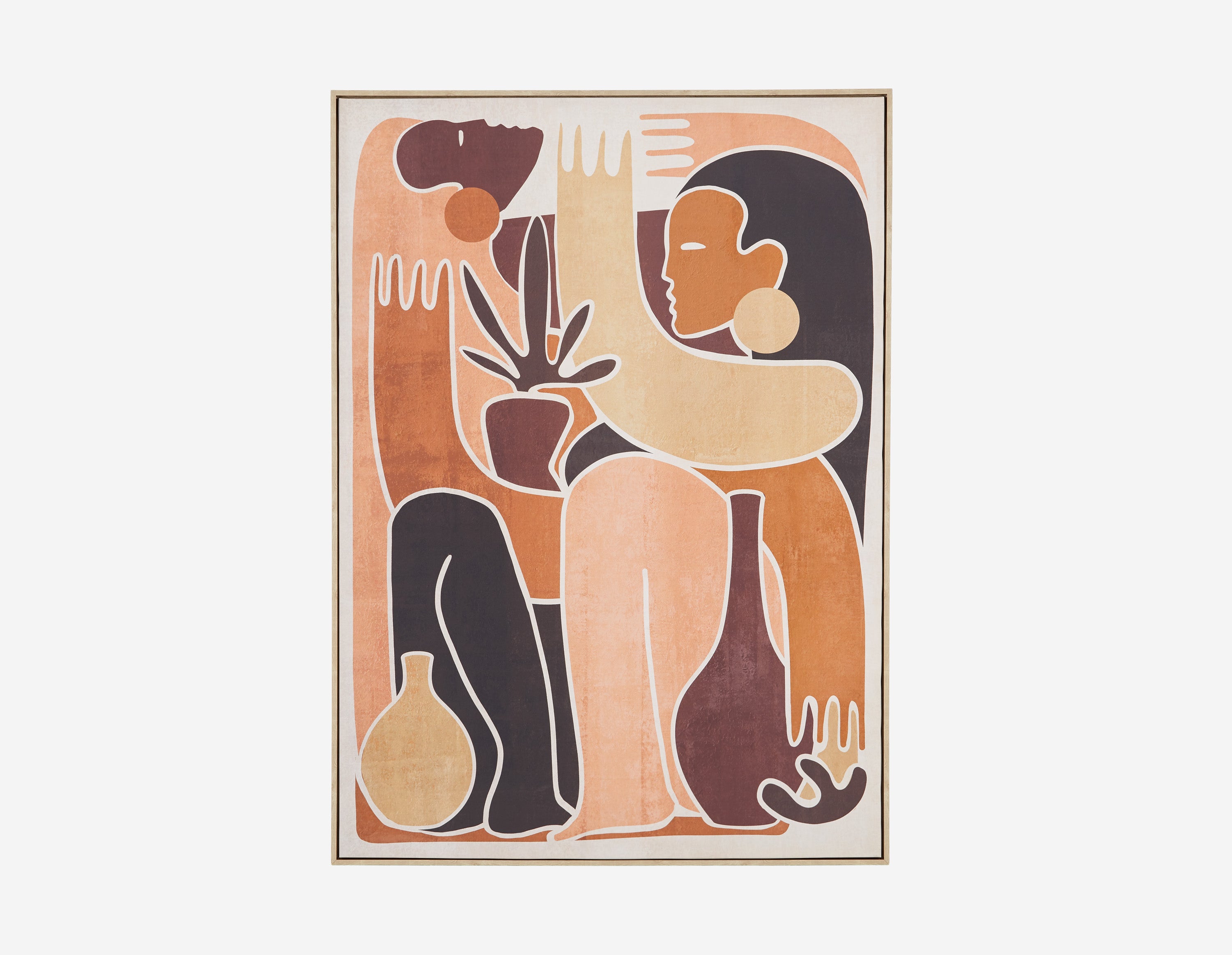 GESTE - giclée encadré 100x140cm - Multi
