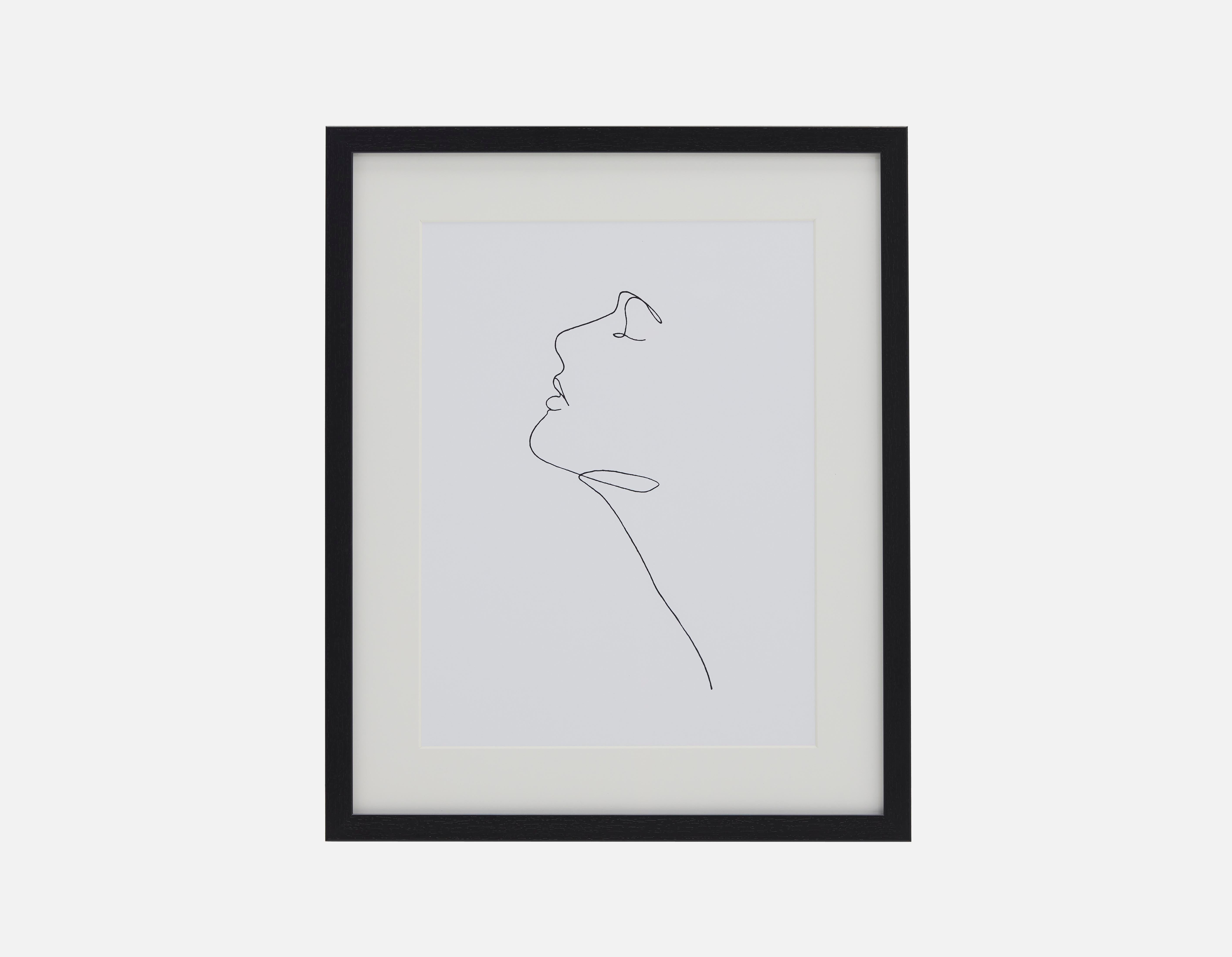 SKETCH II - giclée encadrée 43 cm x 53 cm - Multi