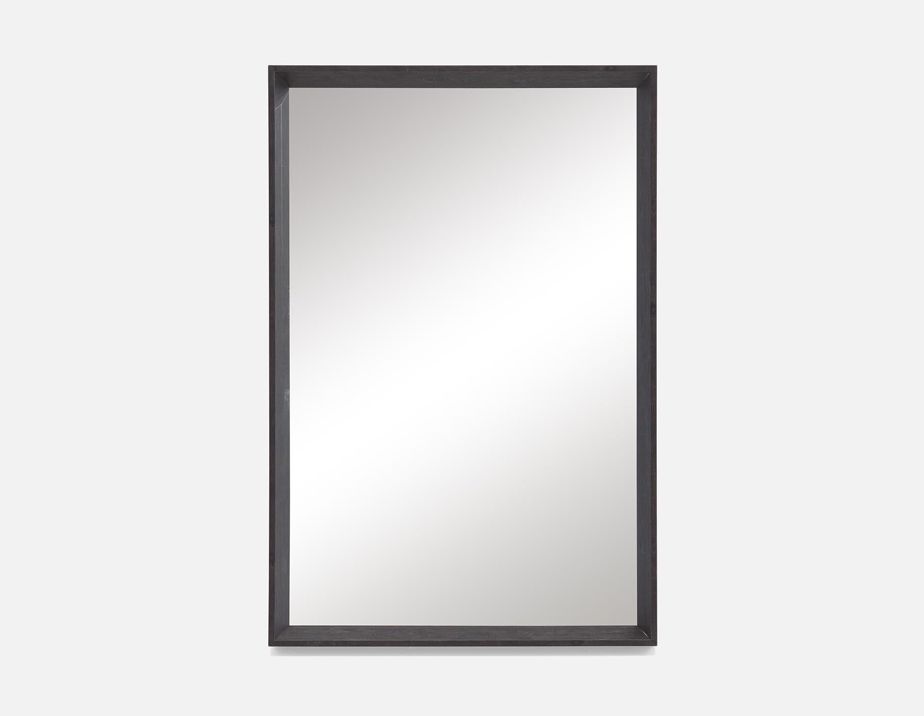 NEVAEH - miroir 60 cm x 90 cm - Noir