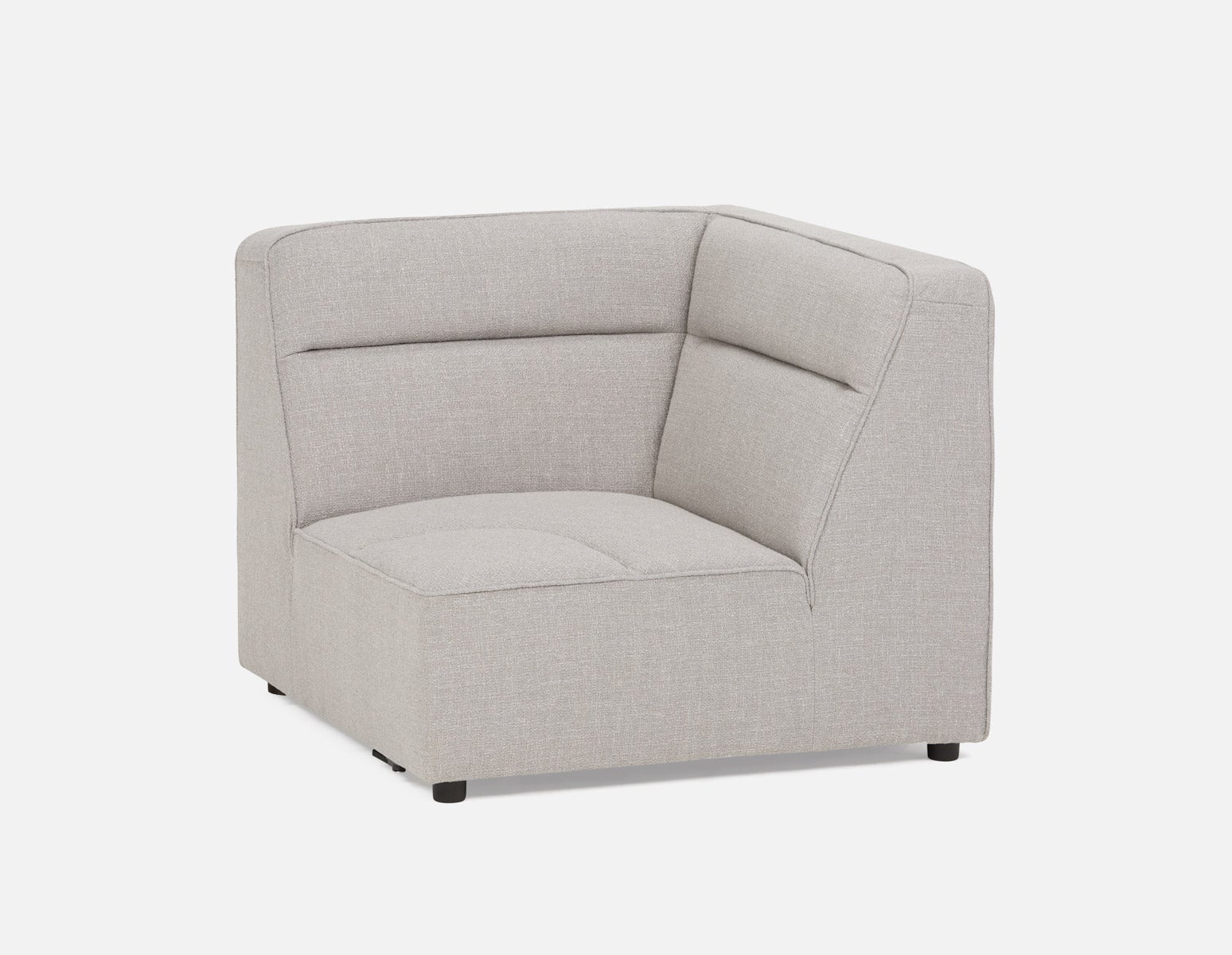 REVAN - canapé d’angle modulaire moderne s'adapte à votre espace - Gris