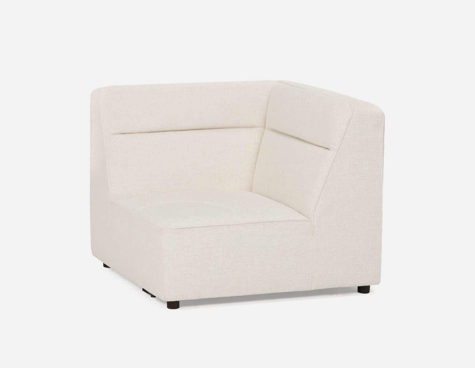 REVAN - canapé d’angle modulaire moderne s'adapte à votre espace - Crème