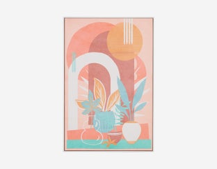ECLOS - giclée encadré 80x120cm - Multi
