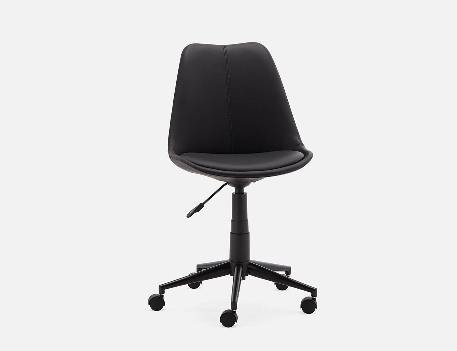 SHIREL - chaise de bureau - Noir