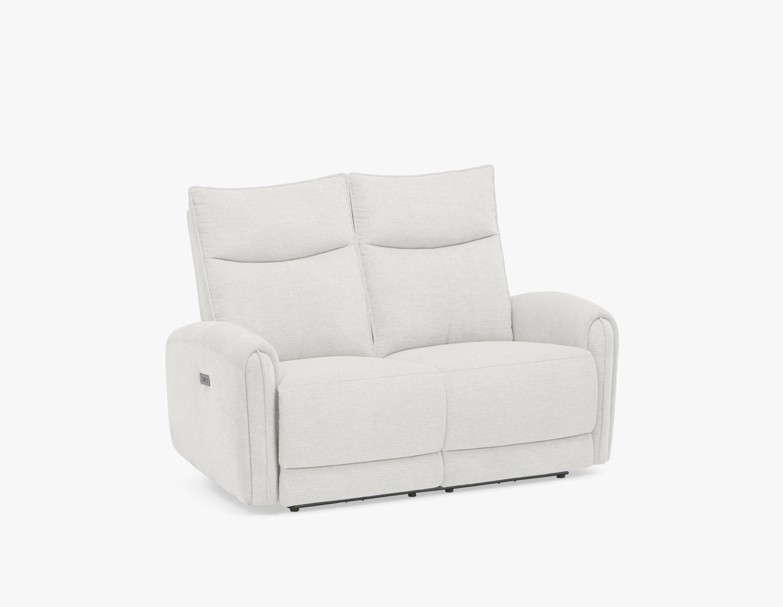 CALVERO - causeuse inclinable électrique contemporaine avec port usb - Beige